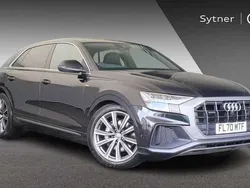 Black Used 2020 Audi Q8 S-Line SUV | £41,000 (Fair price)