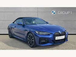 Blue Used 2022 BMW 430 Cabriolet M Sport Cabriolet | £35,295 (Expensive)