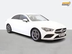 White Used 2022 Mercedes CLA180 AMG line Sedan | £23,295 (Good price)