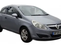 Silver Used 2009 Vauxhall Corsa Active Hatchback | £2,195 (A bit pricey)