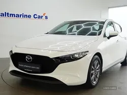 White Used 2023 Mazda 3 Hatchback | £16,890 (Fair price)