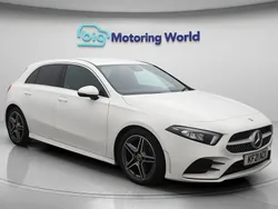 White Used 2021 Mercedes A180 AMG line Hatchback | £18,000 (Fair price)