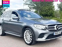 Grey Used 2018 Mercedes GLC350 AMG line Estate | £13,798 (Expensive)