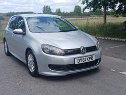 Silver Used 2012 VW Golf VII Hatchback | £3,395 (Fair price)