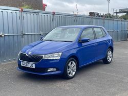 Blue Used 2021 Skoda Fabia SE Hatchback | £8,595 (Good price)
