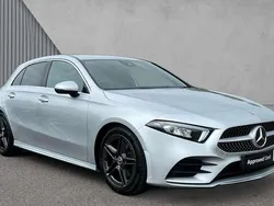Silver Used 2021 Mercedes A200 AMG line Hatchback | £19,725 (Fair price)