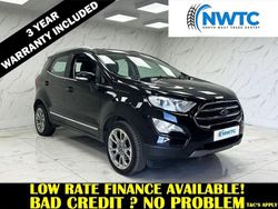 Black Used 2019 Ford Ecosport Titanium SUV | £7,795 (Fair price)