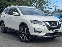 White Used 2019 Nissan X-Trail Tekna SUV | £16,490 (A bit pricey)