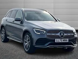 Selenite grey Used 2020 Mercedes GLC300 AMG Line Premium Plus Estate | £33,250 (Expensive)