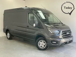 Grey Used 2024 Ford Transit Limited Van | £29,650 (Expensive)