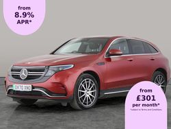 Red Used 2020 Mercedes EQC400 AMG line SUV | £20,691 (Good price)