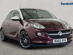 Mauve/purple Used 2015 Vauxhall Adam Glam Hatchback | £6,384 (Fair price)