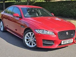 Red Used 2017 Jaguar XF R-Sport Sedan | £5,990 (Fair price)