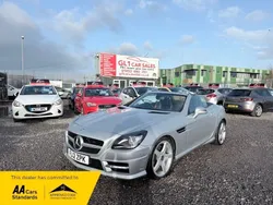 Silver Used 2012 Mercedes SLK200 AMG Cabriolet | £7,310 (Fair price)