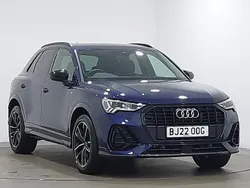 Blue Used 2022 Audi Q3 Black Edition SUV | £27,798 (Fair price)