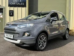 White Used 2015 Ford Ecosport Titanium SUV | £4,450 (Fair price)