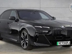 Black Used 2023 BMW i7 M Sport Sedan | £69,950 (Expensive)