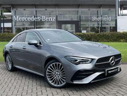Grey Used 2024 Mercedes CLA250e AMG Line Premium Sedan | £28,628 (Fair price)
