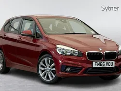 Red Used 2017 BMW 218 Active Tourer Sport Line MPV | £10,500 (Good price)