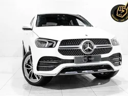 White Used 2021 Mercedes GLE400 AMG line Coupe | £68,000