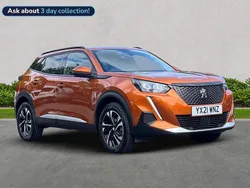 Orange Used 2021 Peugeot 2008 Allure SUV | £11,899 (Good price)