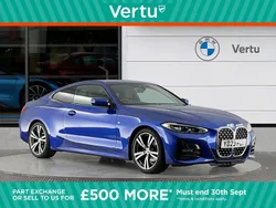 Blue Used 2023 BMW 420 M Sport Coupe | £28,000 (Super price)