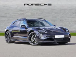 Jet black metallic Used 2023 Porsche Taycan GTS Sport Turismo Sedan | £69,500