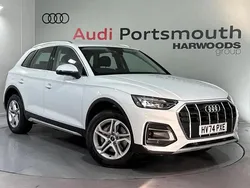White New 2024 Audi Q5 Sport SUV | £37,940 (Expensive)