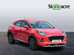 Red Used 2021 Ford Puma Titanium SUV | £13,495 (Fair price)