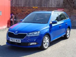 Blue Used 2022 Skoda Fabia SE Estate | £13,800 (Fair price)
