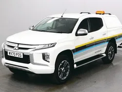 White Used 2020 Mitsubishi L200 Warrior Pickup | £13,490