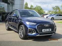 Blue Used 2021 Audi Q5 Sportback S-Line SUV | £29,990 (Fair price)