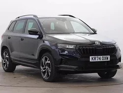 Black magic pearl effect Used 2024 Skoda Karoq SportLine SUV | £31,995 (A bit pricey)