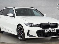 White Used 2025 BMW 320 M Sport Estate | £37,500 (Expensive)