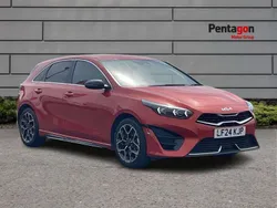 Orange Used 2024 Kia Ceed GT-Line Hatchback | £18,998 (Fair price)