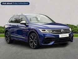 Blue Used 2021 VW Tiguan R SUV | £32,956 (Fair price)