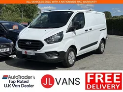 White Used 2021 Ford Transit Custom Van | £10,750 (Super price)