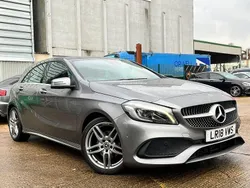 Grey Used 2018 Mercedes A180 AMG line Hatchback | £13,300 (Good price)