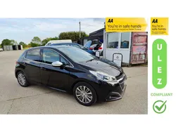 Black Used 2016 Peugeot 208 Allure Hatchback | £3,399 (Fair price)