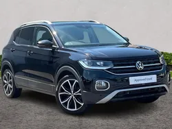 Black Used 2022 VW T-Cross SEL SUV | £17,495 (Fair price)