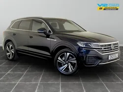 Blue Used 2021 VW Touareg R-line SUV | £30,595 (Super price)