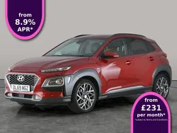 Red Used 2019 Hyundai Kona Premium SE SUV | £15,377 (Fair price)