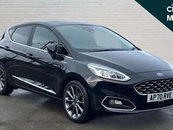 Black Used 2020 Ford Fiesta Vignale Hatchback | £11,295