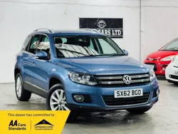 Blue Used 2012 VW Tiguan SE SUV | £6,500 (Fair price)