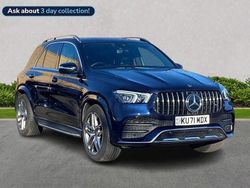 Blue Used 2022 Mercedes GLE53 AMG Premium | £53,499 (Fair price)