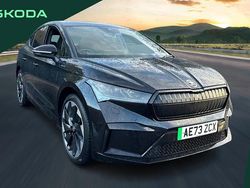 Black Used 2023 Skoda Enyaq iV SportlinePlus SUV | £23,999 (Fair price)