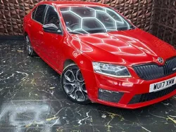 Red Used 2017 Skoda Octavia vRS Hatchback | £10,899 (Fair price)