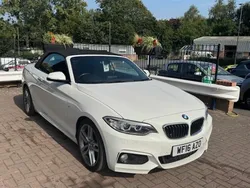 White Used 2016 BMW 218 M Sport Cabriolet | £8,999 (Fair price)