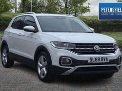 White Used 2019 VW T-Cross SEL SUV | £11,590 (Fair price)