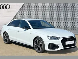 White Used 2022 Audi A4 Black Edition Sedan | £24,710 (A bit pricey)
